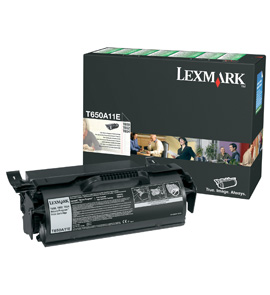 Lexmark Genuine T650A11P BLACK Return Program Toner Cartridge for T650/T652/T654 Printer (7K Yield)